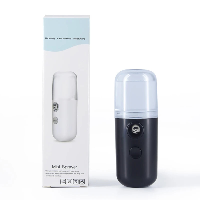 Nano Spray Face Steamer Moisturizing anti Aging Facial Sprayer Beauty Instrument USB Humidifier Nebulizer Beauty Skin Care Tools