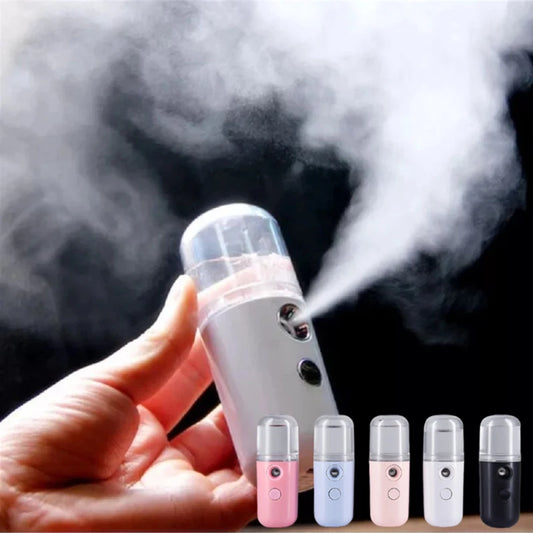 Nano Spray Face Steamer Moisturizing anti Aging Facial Sprayer Beauty Instrument USB Humidifier Nebulizer Beauty Skin Care Tools